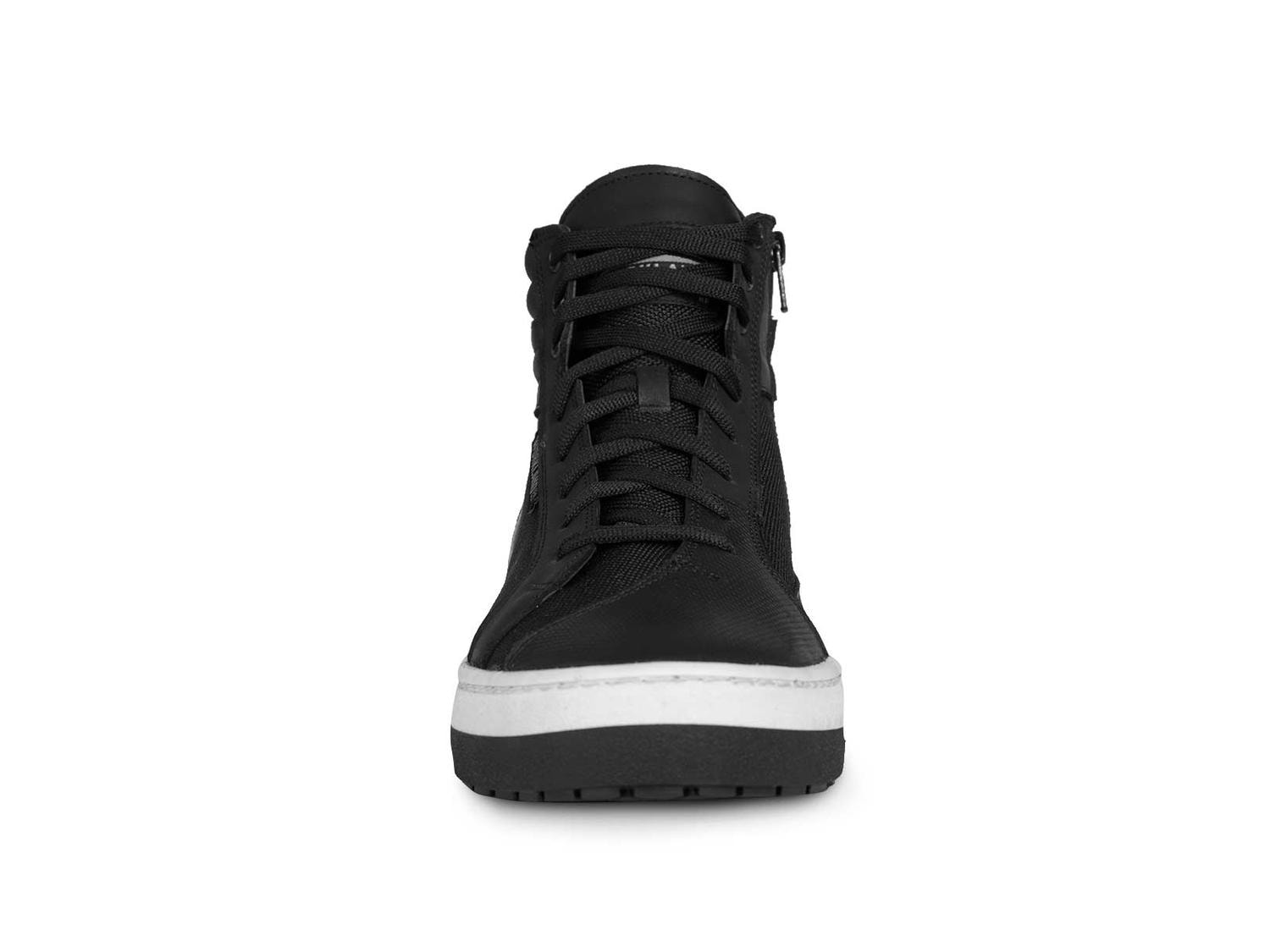 Botin tenis hombre motociclista biker bota WKL 80201 Negro — imagen 3