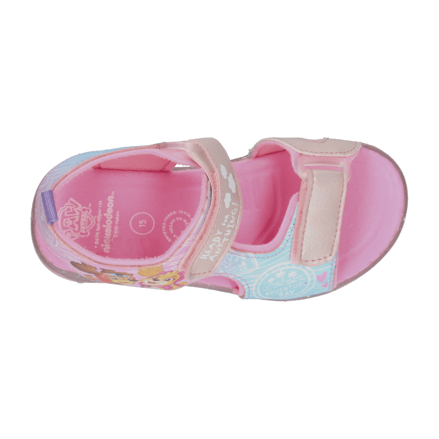 Sandalias Niña Nickelodeon Paw Patrol Rosa Luz Led Infantil T12-15 — imagen 9