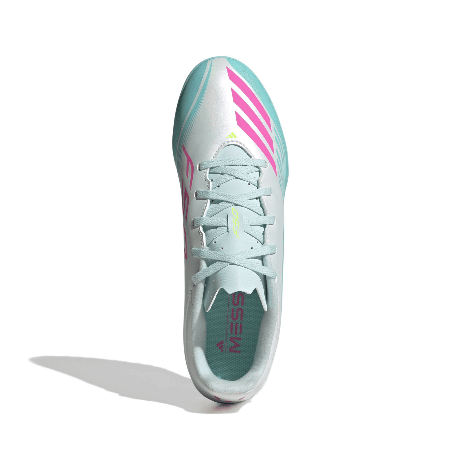 Tenis Hombre Adidas F50 Messi Deportivo Blanco Caballero — imagen 8