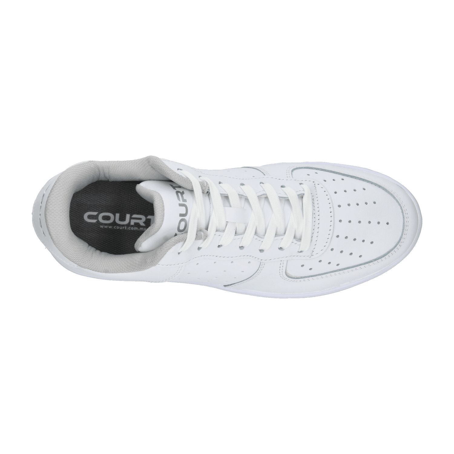Tenis Court Hombre Escolar Blanco Caballero — imagen 8