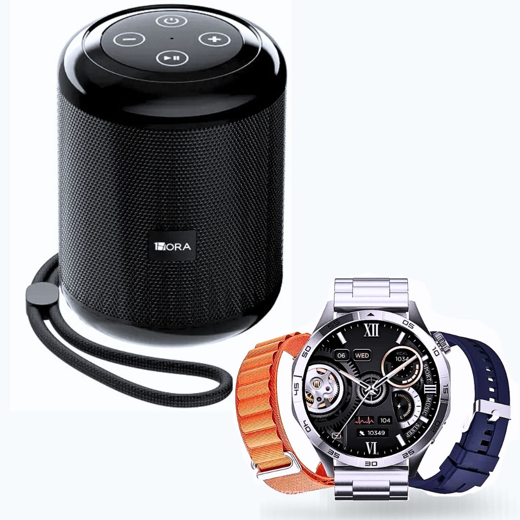 1HORA BOC062 Bocina Subwoofer y Smartwatch G-Tide Power — imagen 2