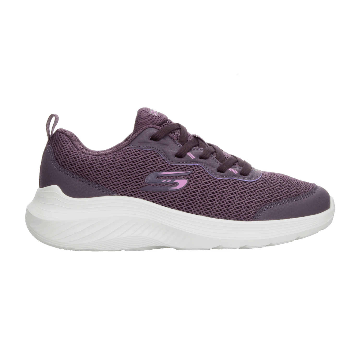 Tenis Dama Skechers Purpura Casual Mujer — imagen 2