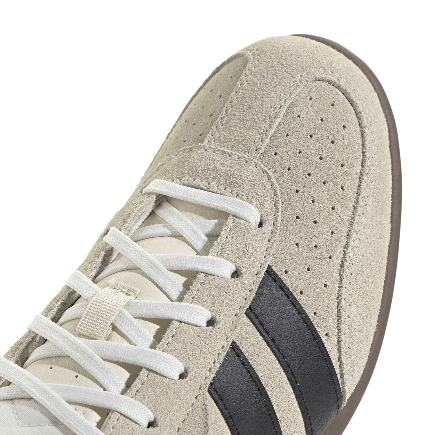 Tenis Dama Adidas Barreda Lo Beige Casual Cintas Mujer — imagen 6