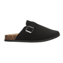 Zapato Berlin Dama Zueco Casual Slip On Negro Mujer