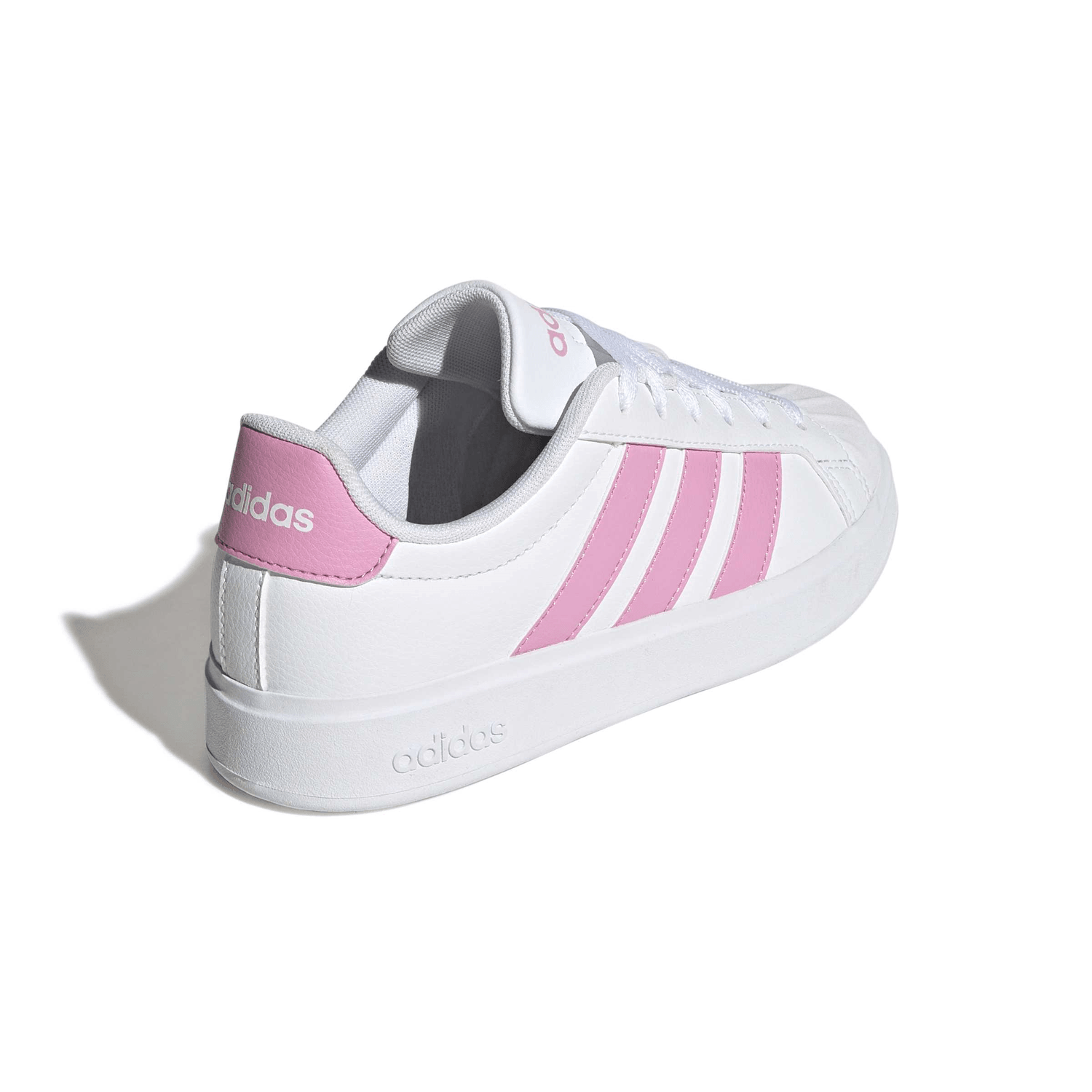 Tenis Adidas Streettlak Niña Blanco Casual Juvenil T22-26 — imagen 3