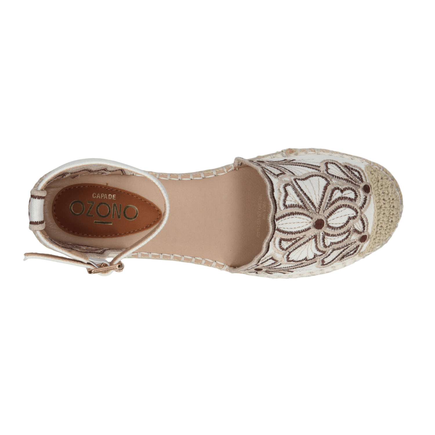 Alpargatas Ozono Dama Casual Latte Mujer — imagen 8