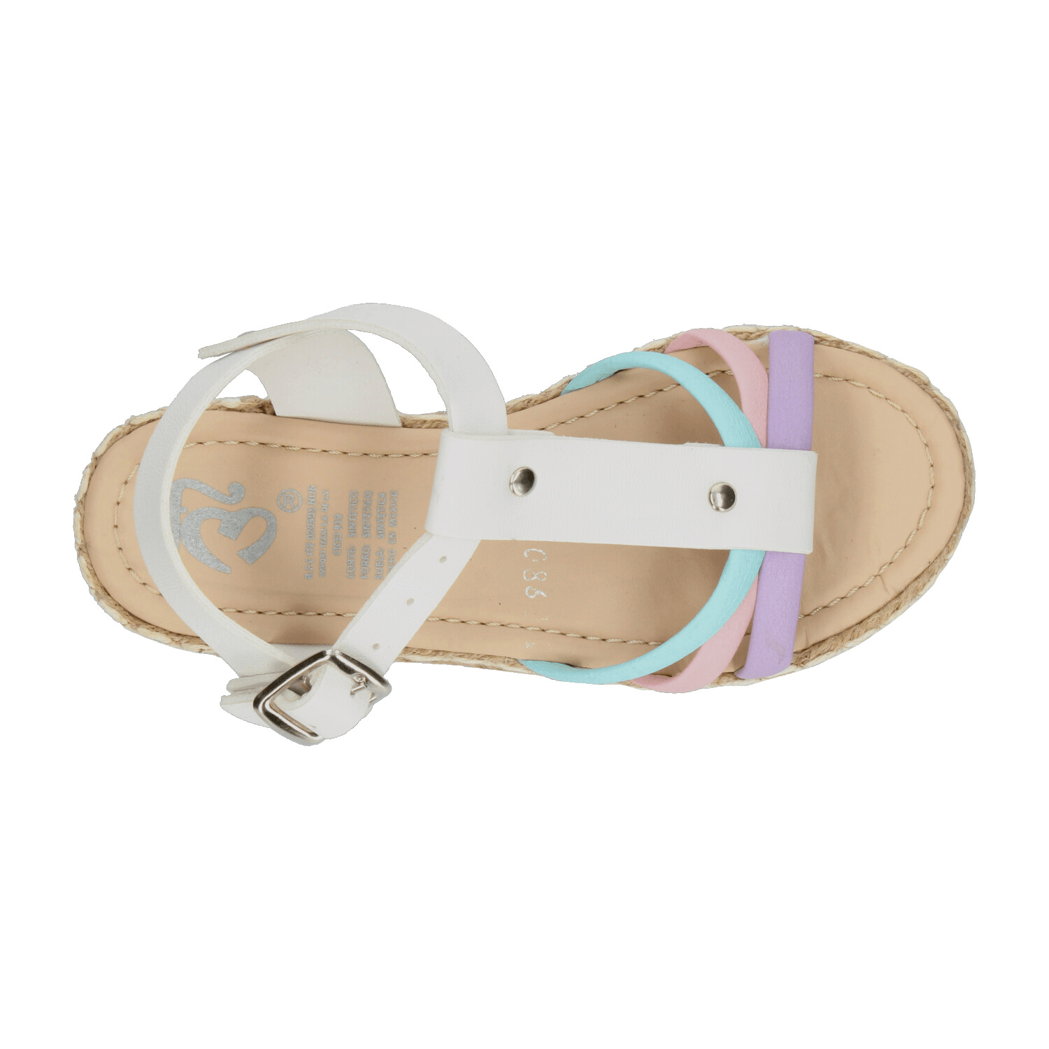 Sandalias Niña Casual Blanco Infantil T15-22 — imagen 8