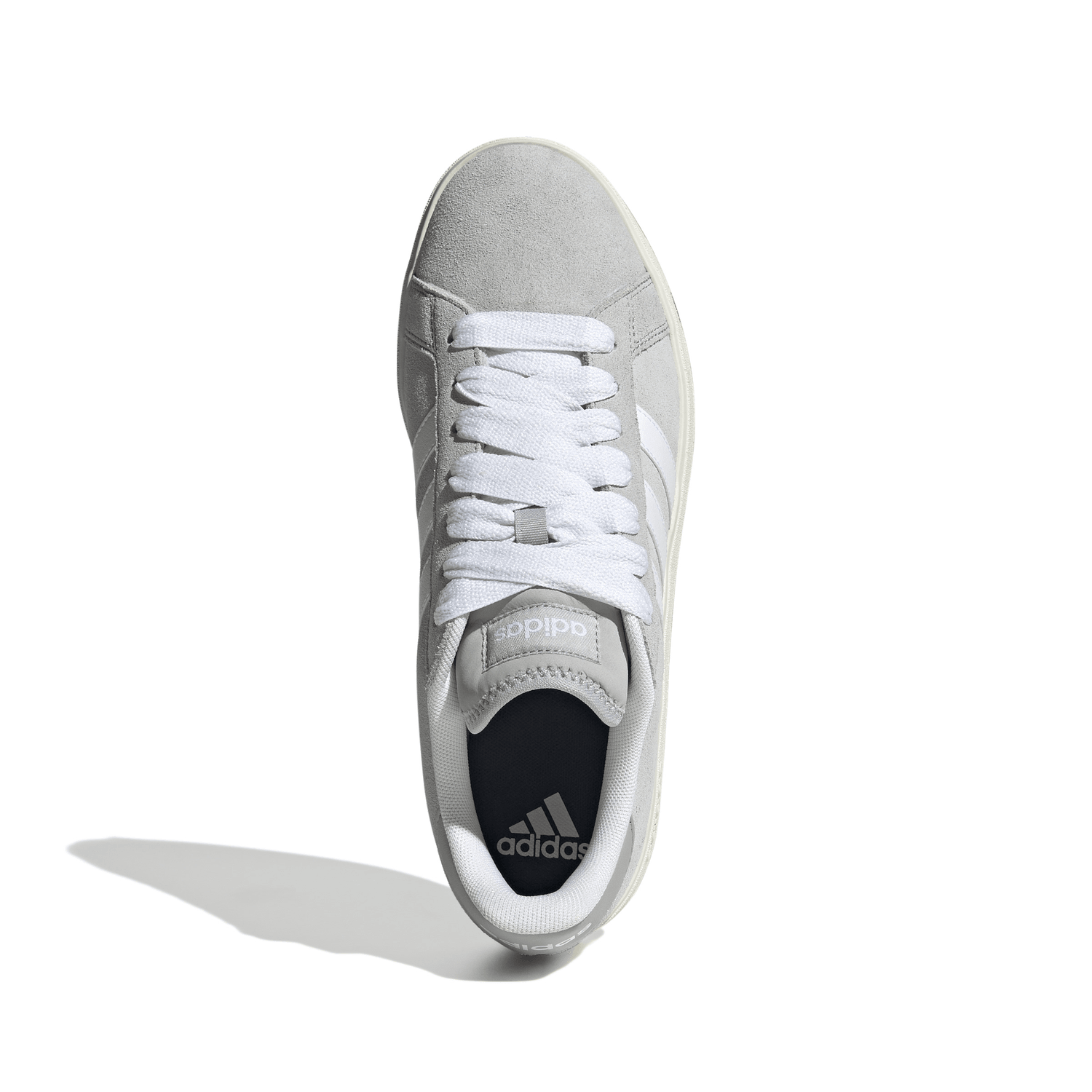 Tenis Adidas Grand Court Hombre Gris Casual Para Caballero — imagen 8