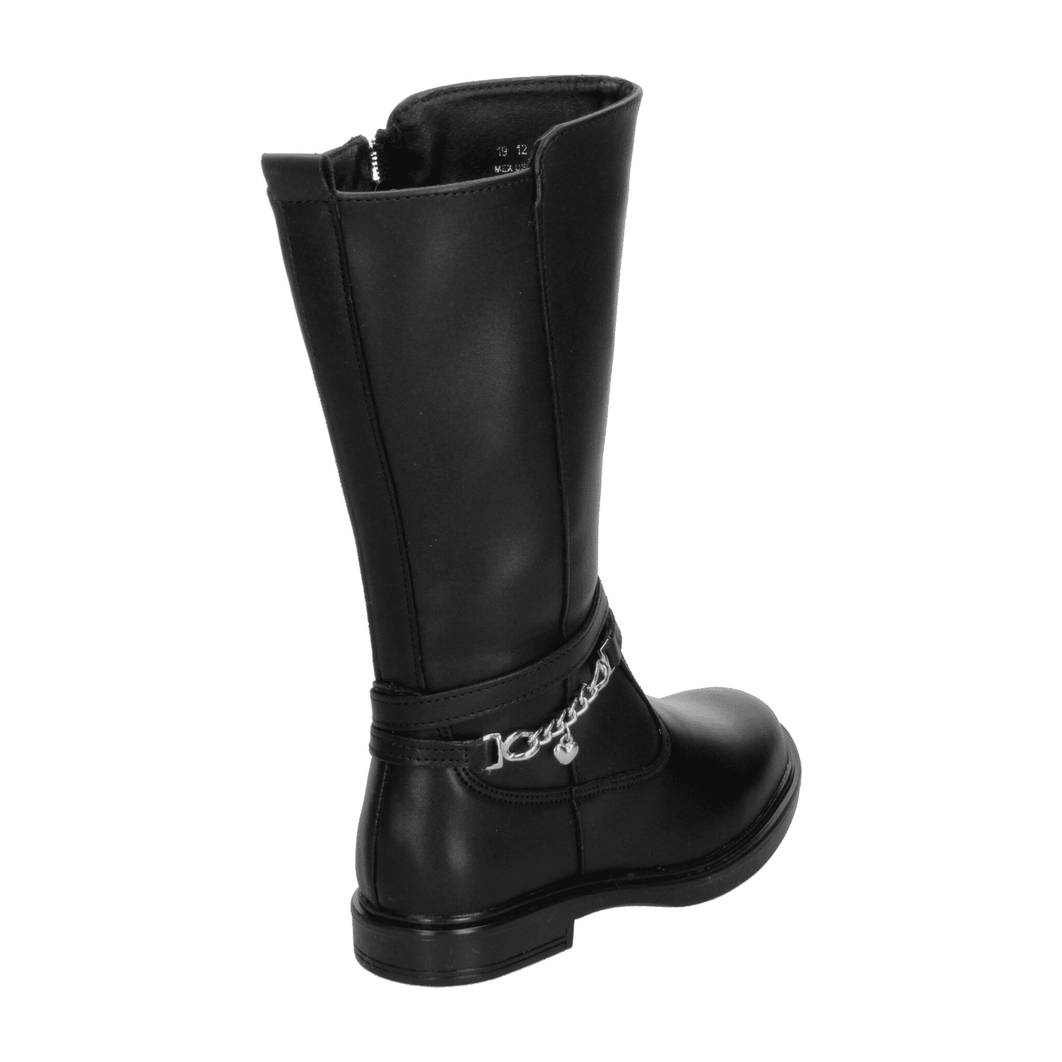 Bota Niña Yuyin Negro Casual Infantil T18-22 — imagen 4