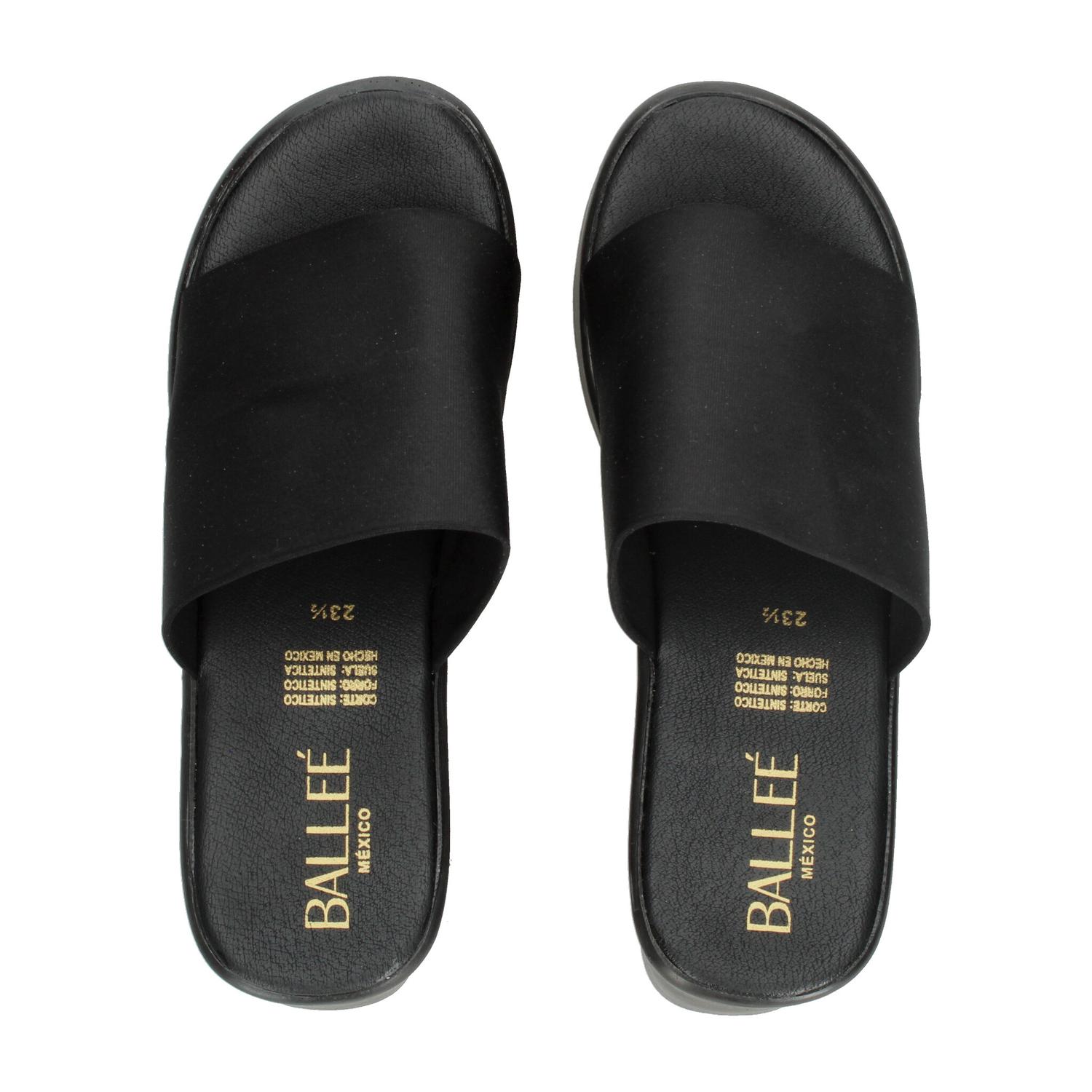 Sandalias Balleé Dama Casual Negro Mujer — imagen 10