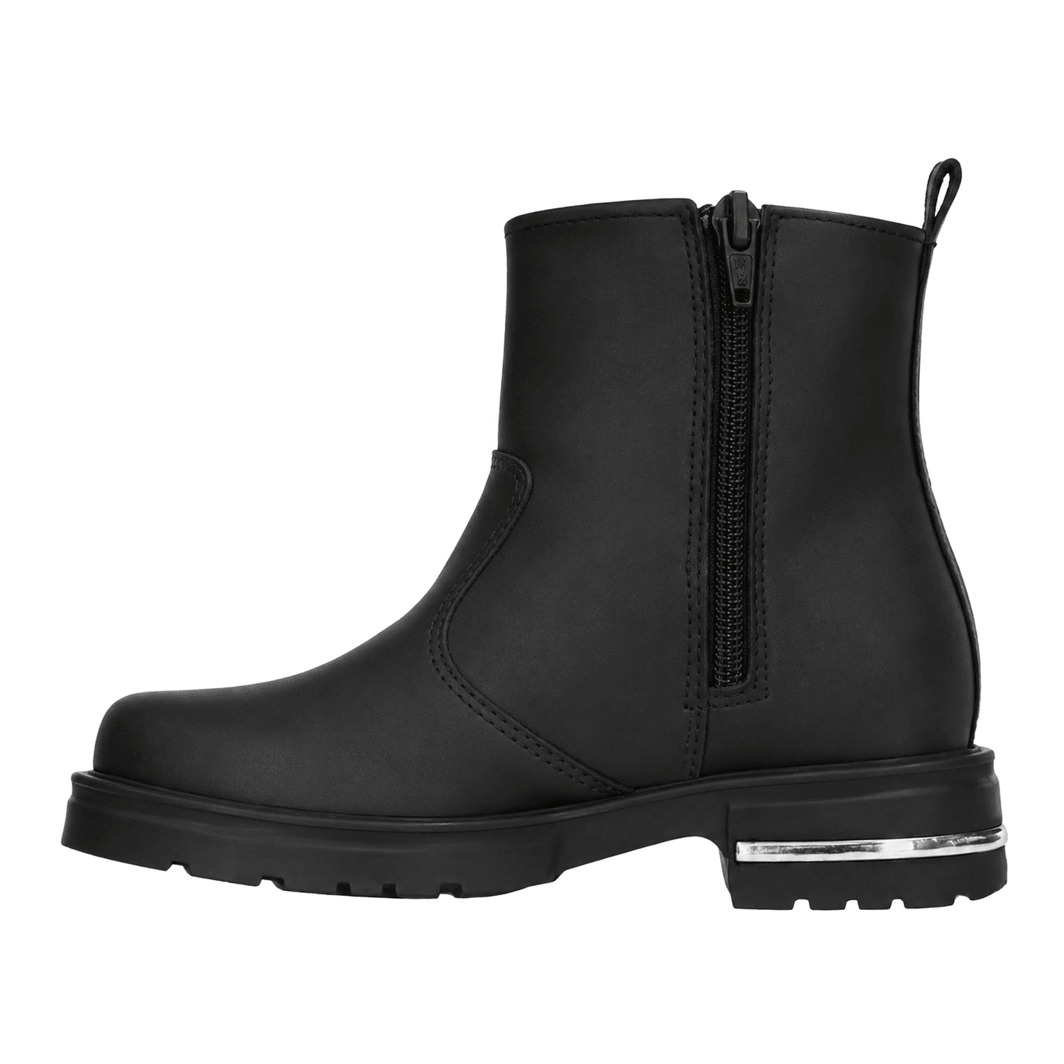 Bota Yuyin Niña Casual Cierre Corazón Negro Infantil T22-26 — imagen 5