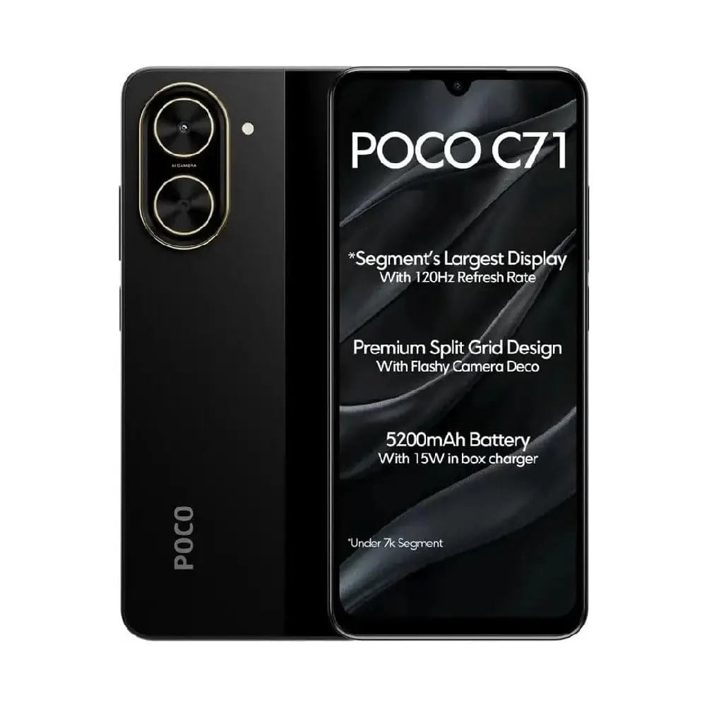 Celular Poco C71 3+64Gb - Negro — imagen 2