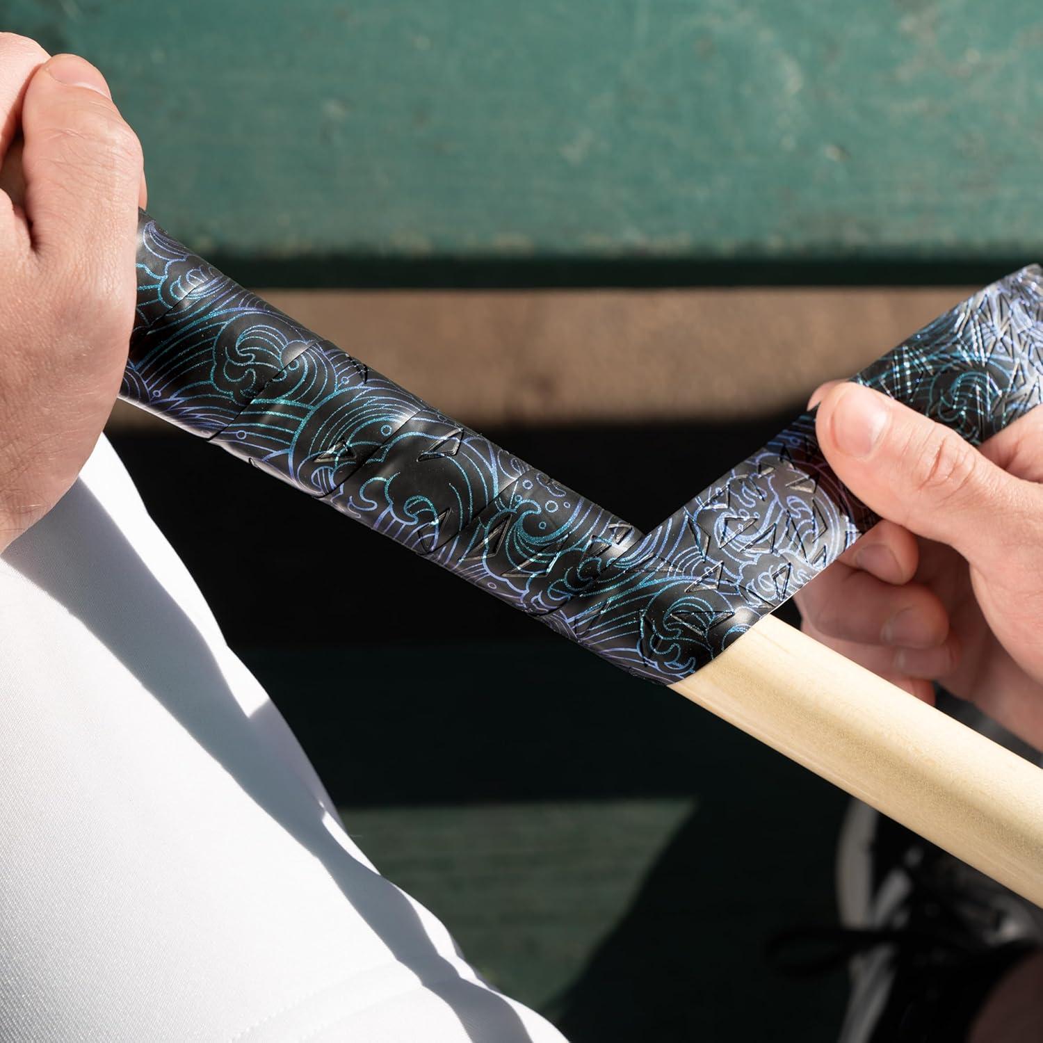 Grip Bat Beisbol Supacaz Super Sticky 1.1mm Kush Tsunami — imagen 3