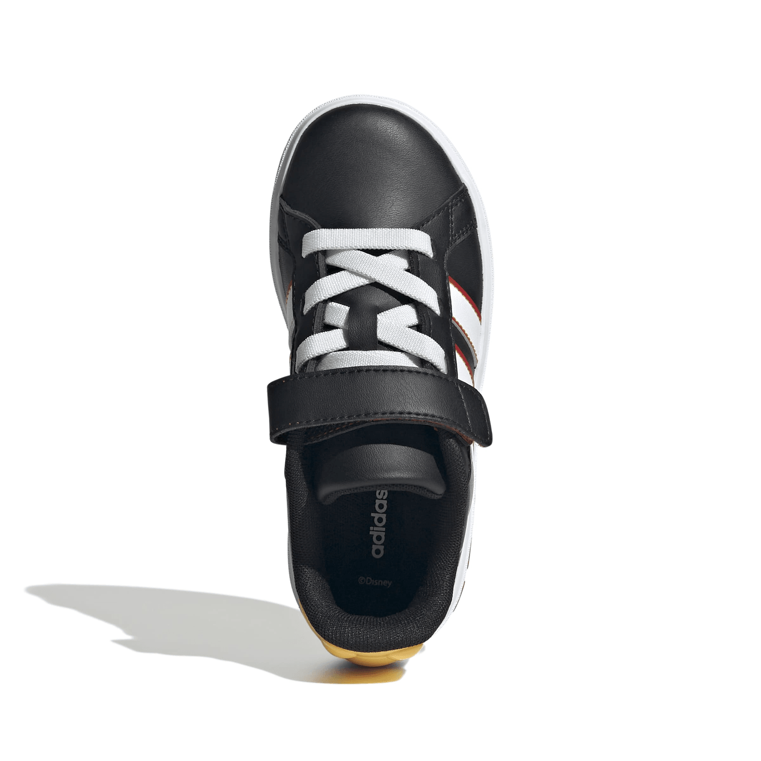 Tenis Adidas Grand Court Mickey Mouse Niño Negro Infantil T16-22 — imagen 8