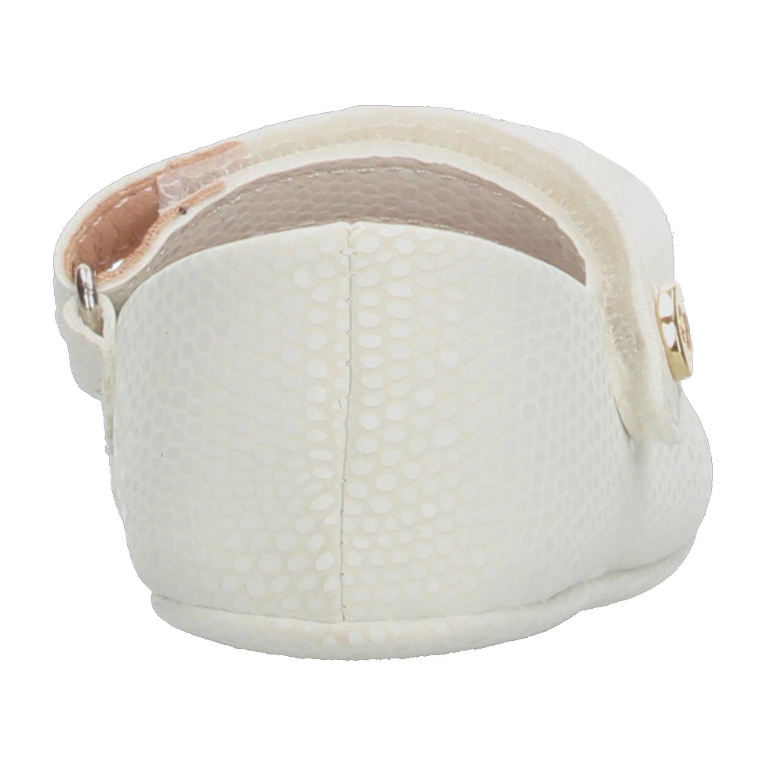 Zapato Coqueta Niña Ceremonia Blanco Infantil T10-12 — imagen 7