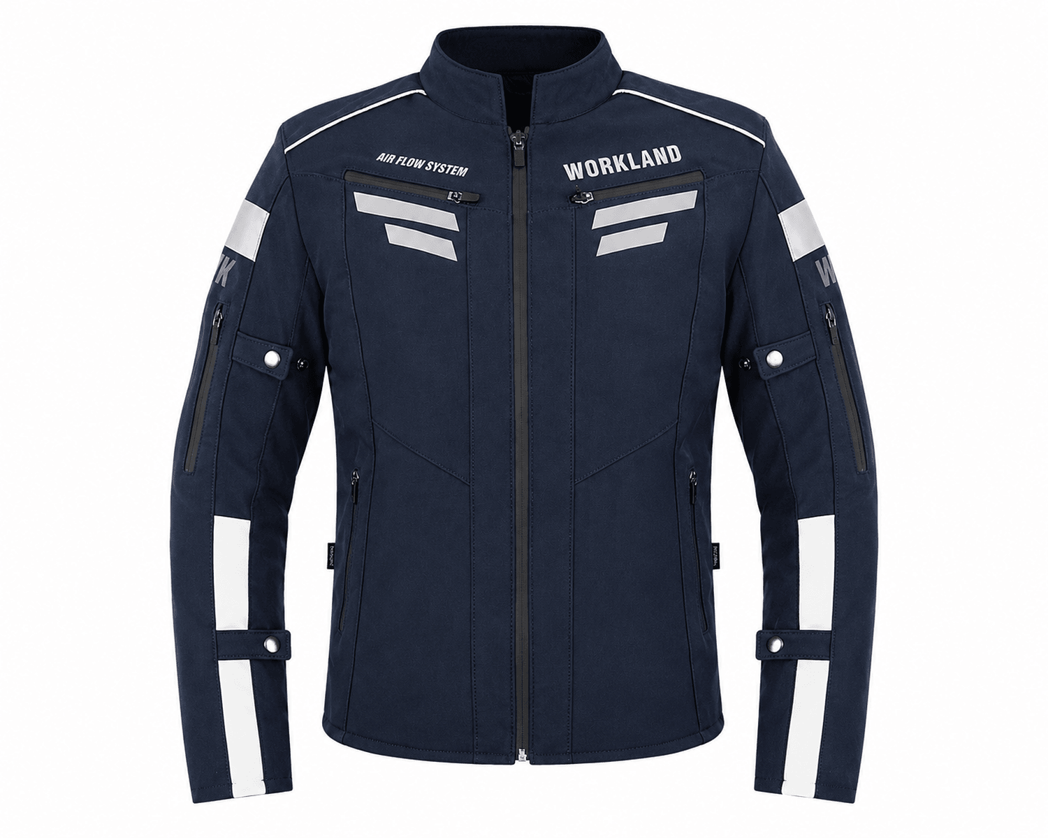 Chamarra motociclista hombre protecciones impermeable WKL Am — imagen 1