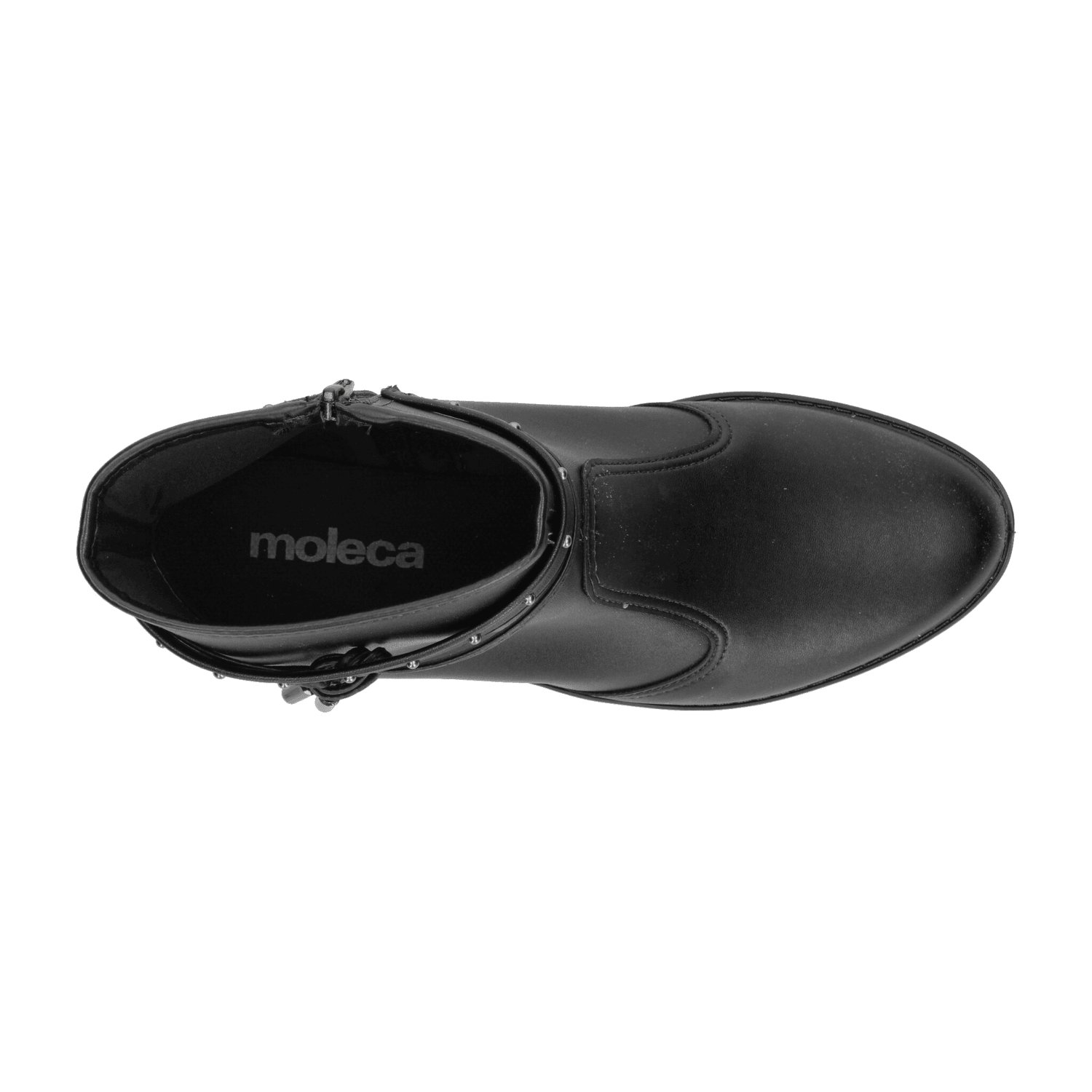 Botín Moleca Dama Casual Negro Mujer — imagen 8