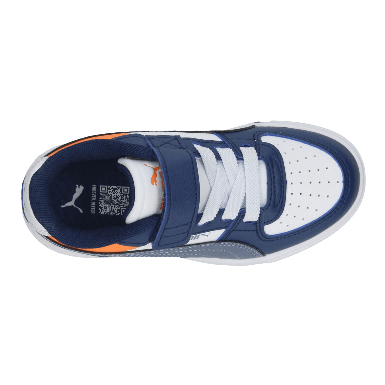 Tenis Puma Caven III Niño Casual Azul Infantil T16-22 — imagen 8
