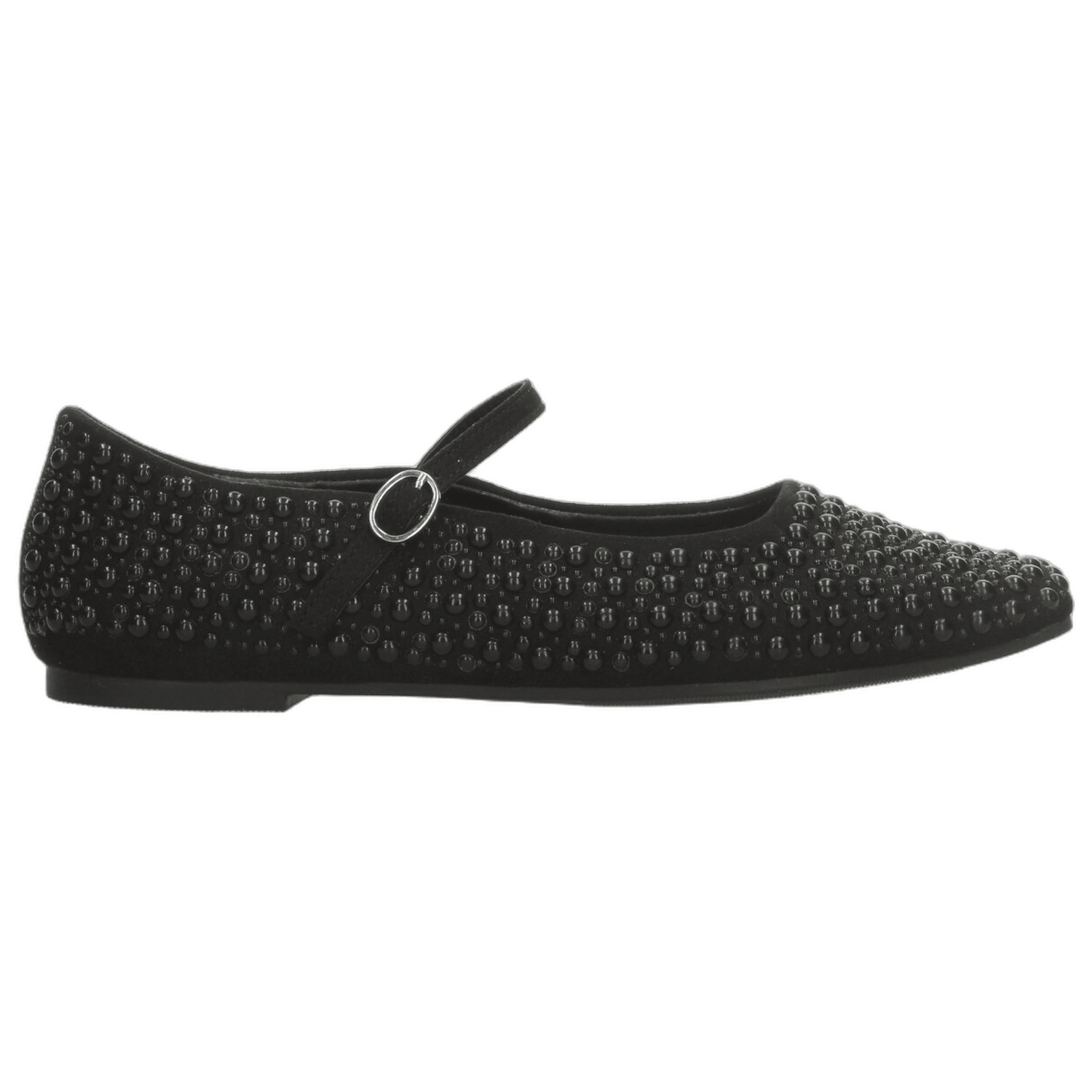 Flats Perugia Dama Negro Mary Jane Para Mujer — imagen 2