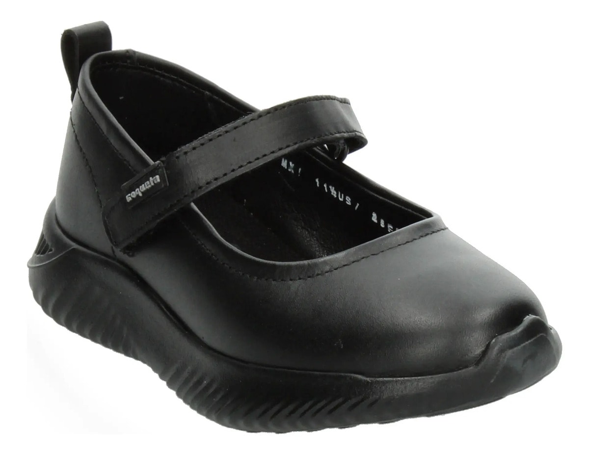 Zapato Escolar Coqueta Niña Casual Negro Infantil T18-27 — imagen 10