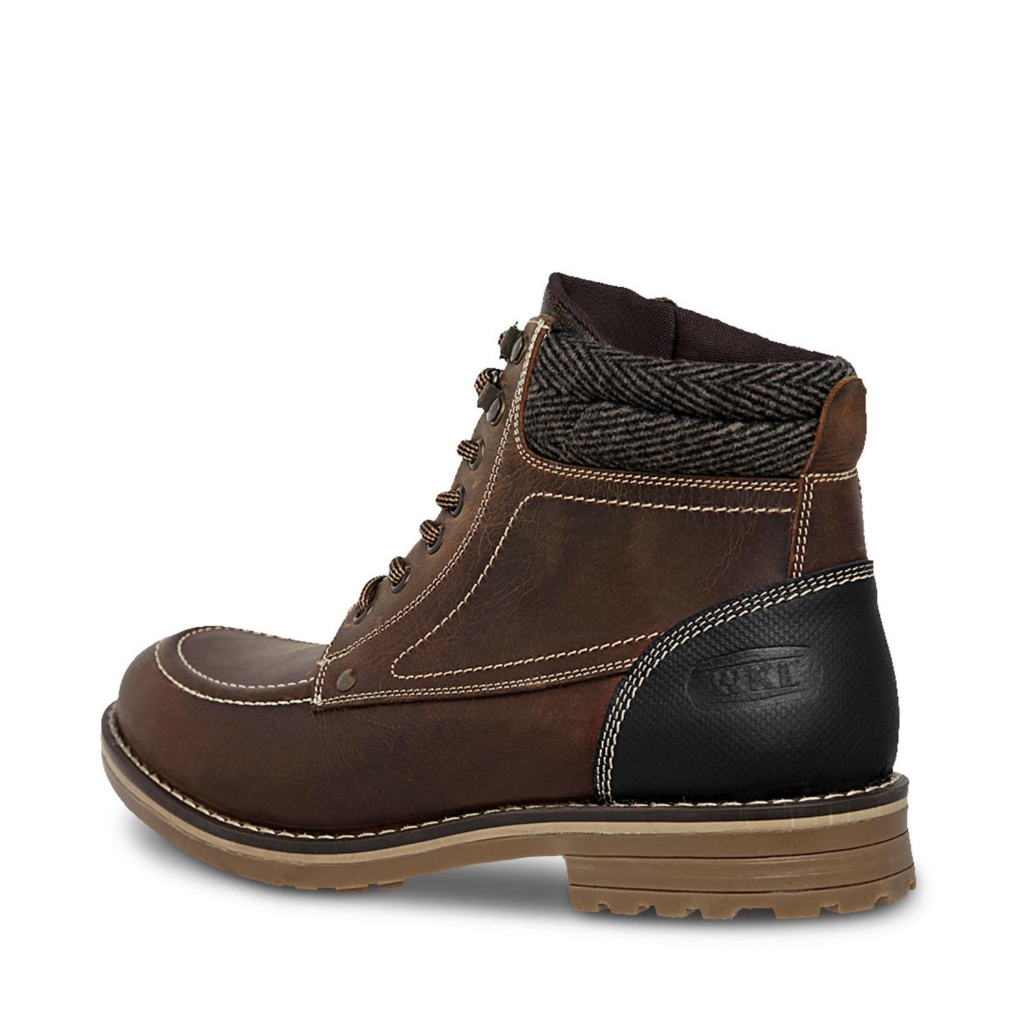 Bota hombre Botin Vestir Caballero Biker WORKLAND 89727 Café — imagen 6