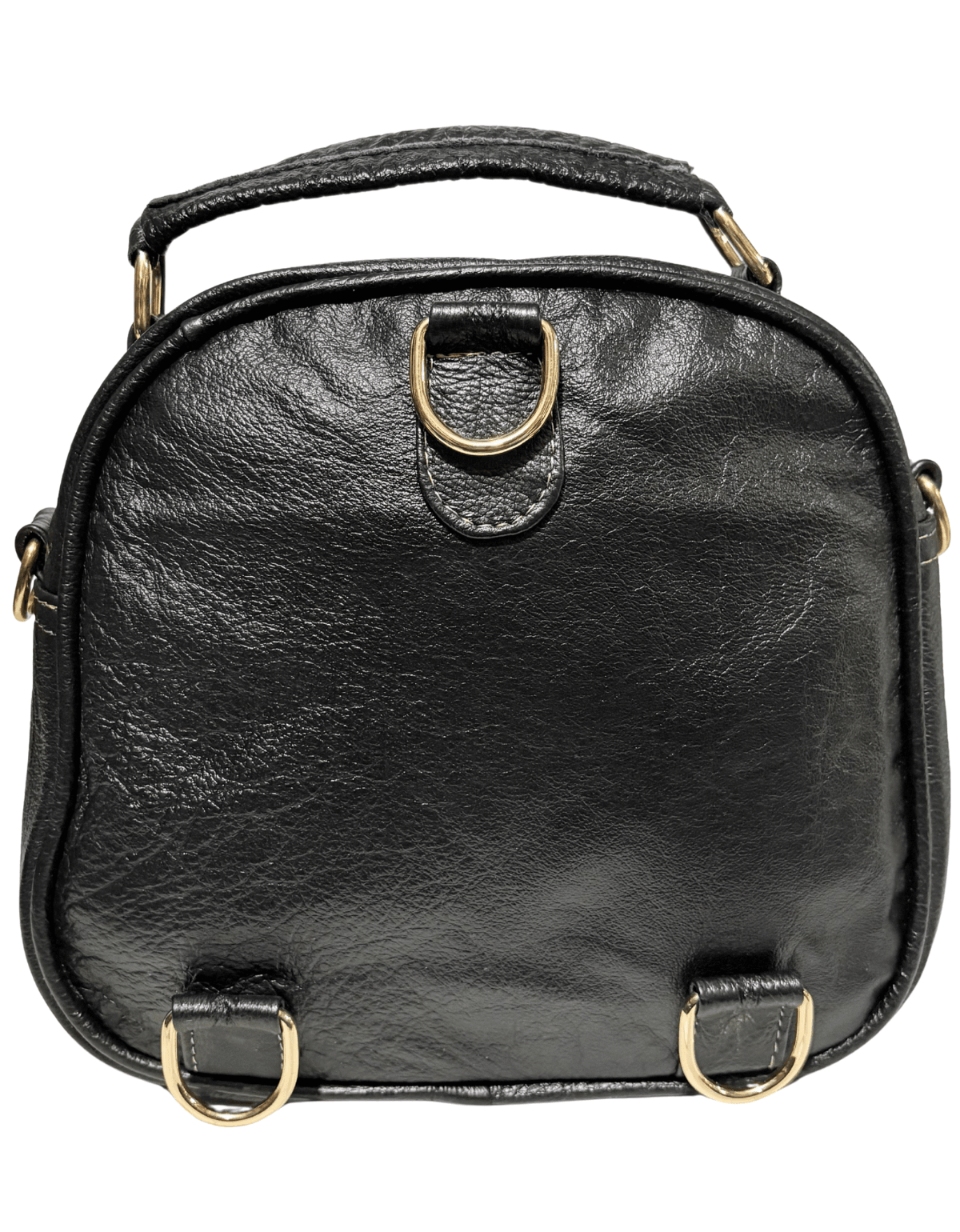 Bolsa Crossbody Mochila Para Mujer Jf66 Piel Legitima Original — imagen 9