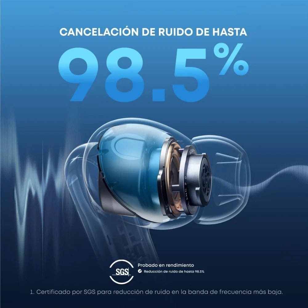 Audífonos Inalámbricos Anker Soundcore Liberty 4 NC - Azul — imagen 3