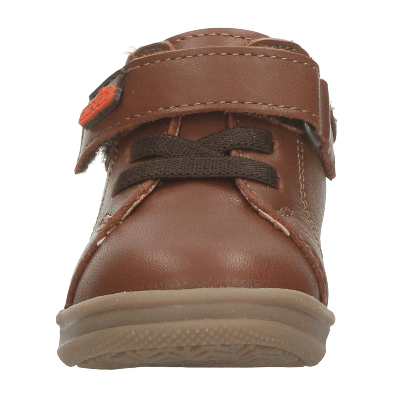 Bota Coqueta Niño Casual Cinta Adhesiva Café Infantil T11-14 — imagen 6