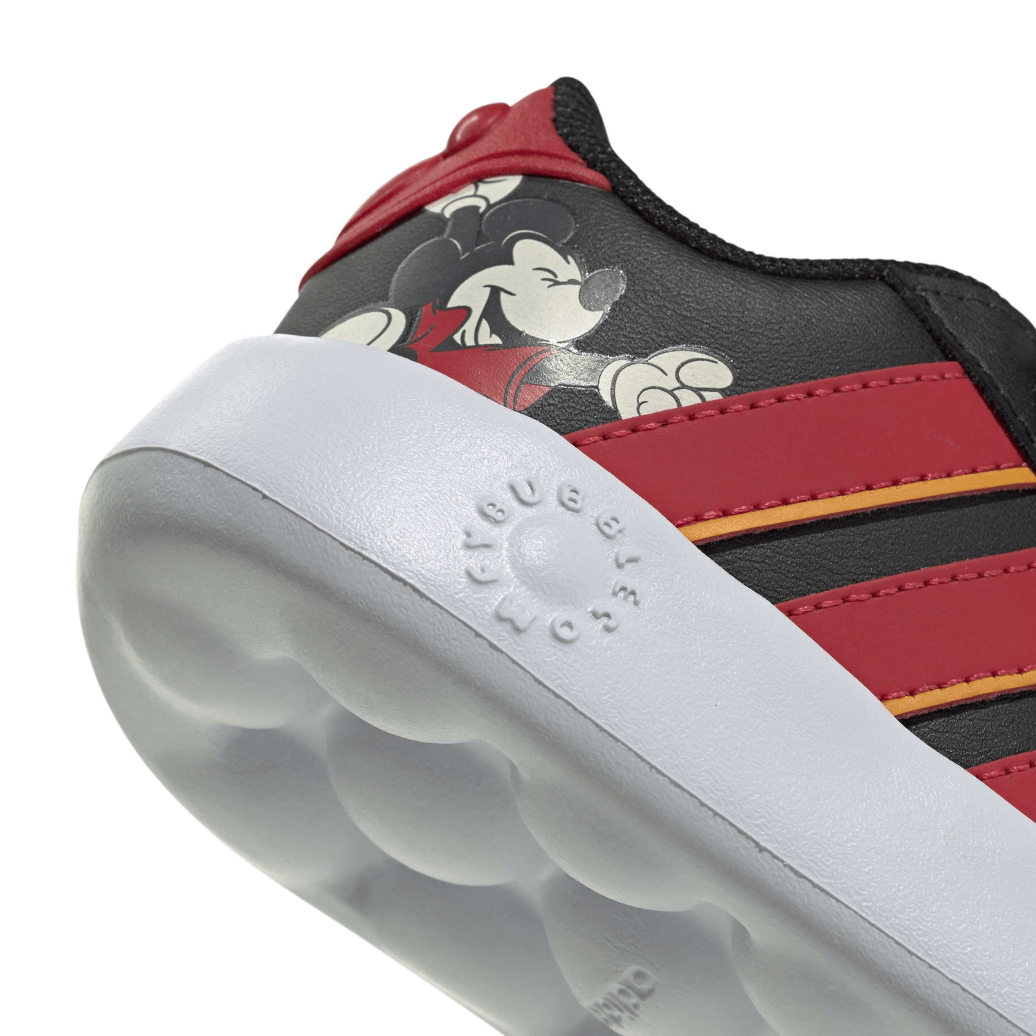 Tenis Adidas Grand Court Niño Mickey Mouse Bebé Negro Infantil T11-16 — imagen 6