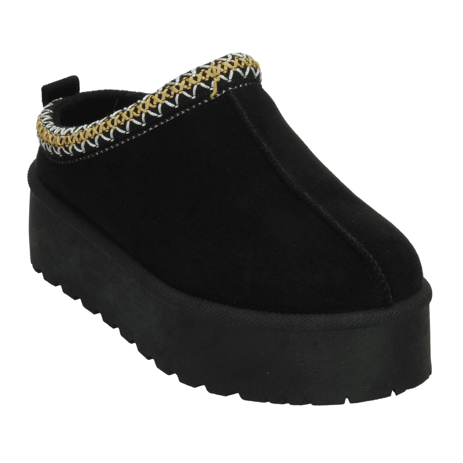 Zueco Berlin Dama Negro Casual Chunky Plataforma Mujer — imagen 5