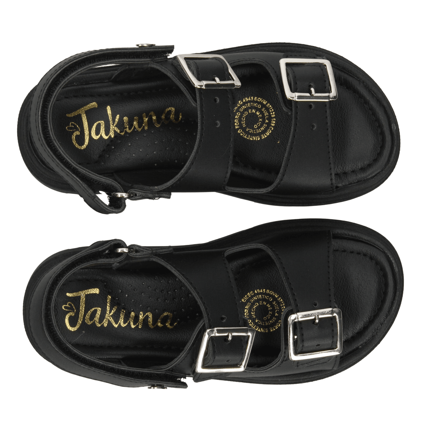 Sandalias Niña Jakuna Negro Casual Infantil T22-27 — imagen 11