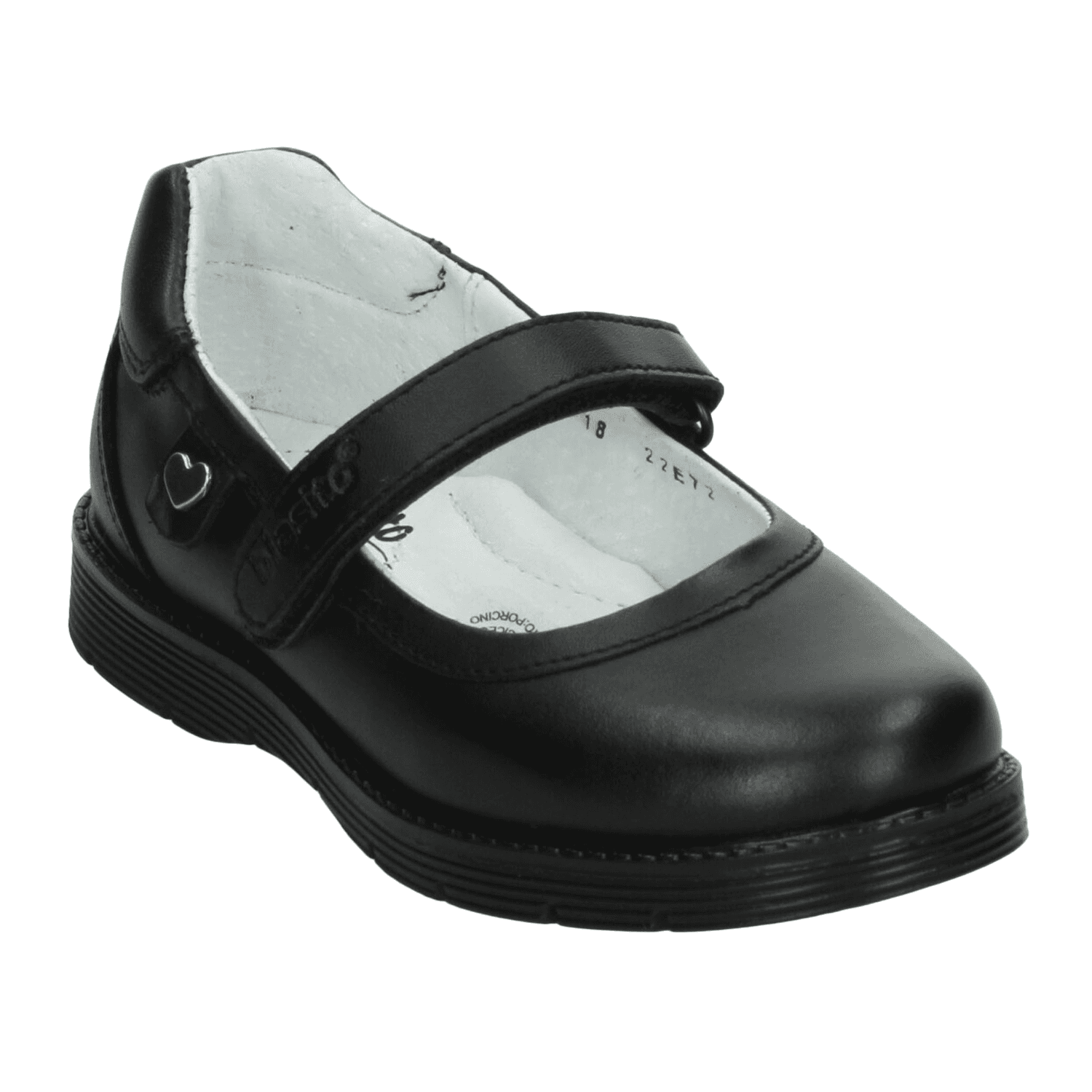 Zapato Niña Negro Blasito Escolar Ajuste Infantil T18-22 — imagen 5