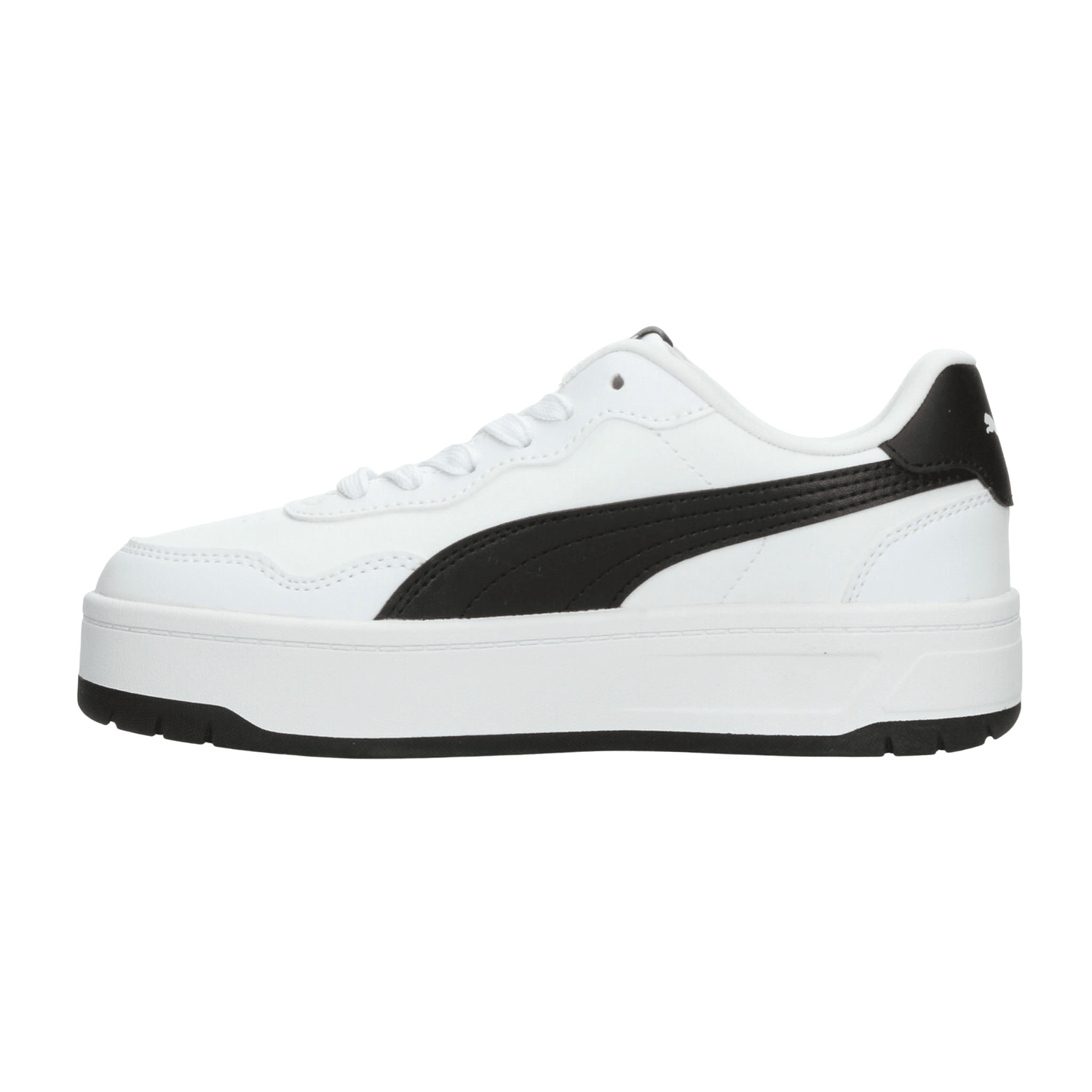 Tenis Dama Puma Court Lally Skye Blanco Casual Cintas Mujer — imagen 6