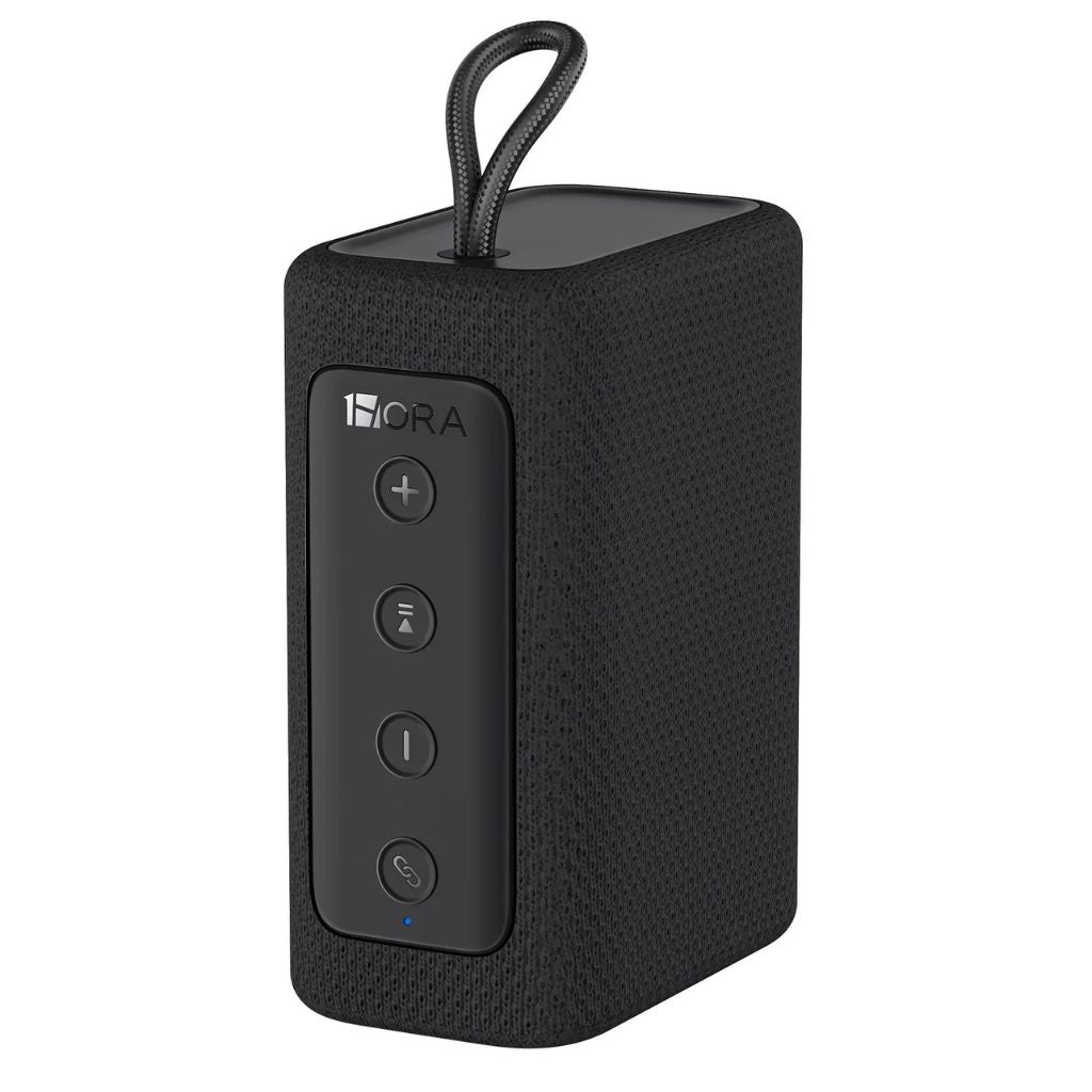 Bocina Bluetooth 1HORA BOC244 Negra Portátil con Sonido Estéreo y TWS — imagen 2