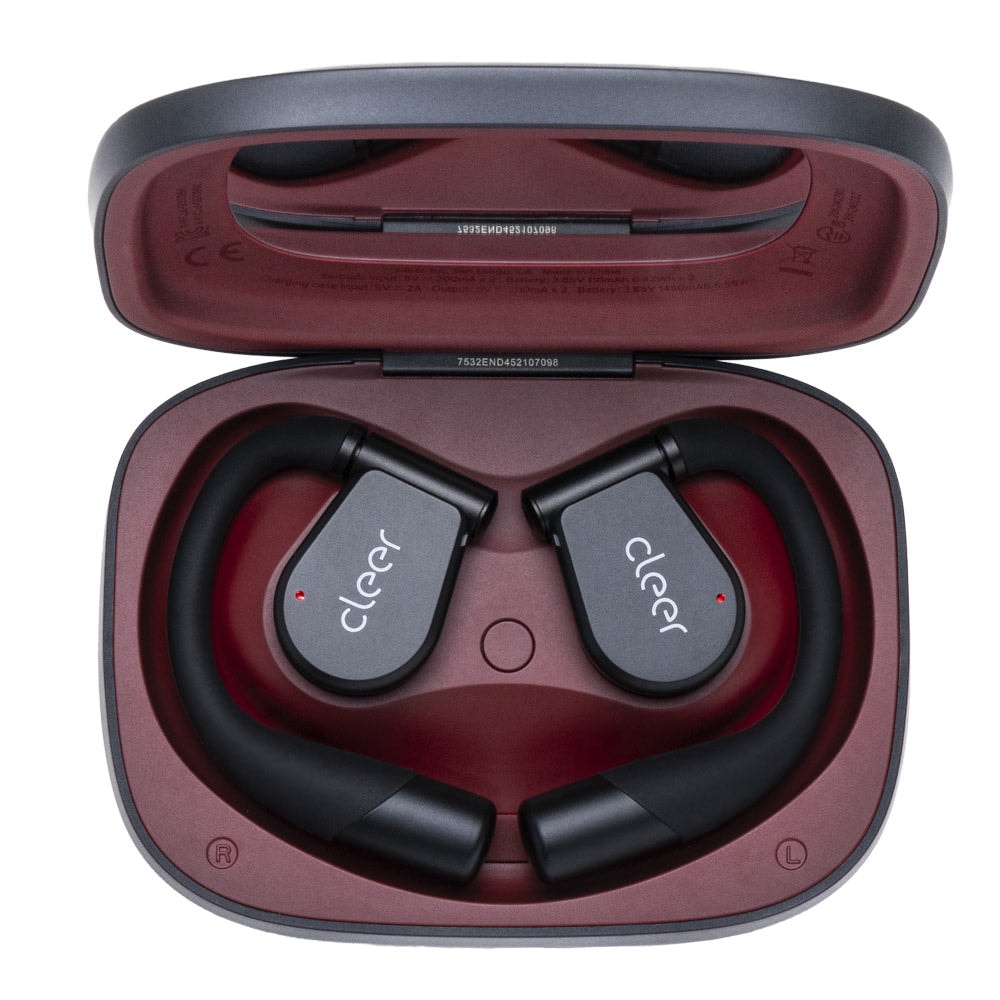 Audifonos Cleer ARC 3 Open-Ear: Sonido Hi-Res, Dolby Atmos, 50h Batería, IPX7 Negro — imagen 9