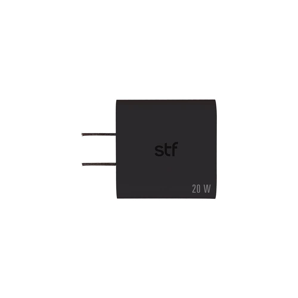 2 Pack STF: Cargador de pared 20W + Cable USB-C a USB-C 60W, Carga ultra rápida — image 2
