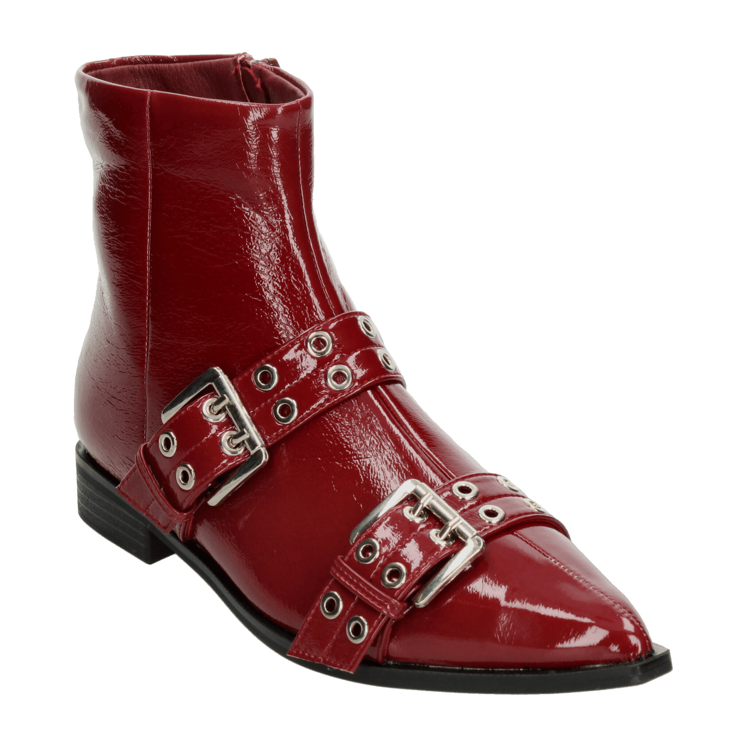 Botín Berlin Dama Rojo Casual Para Mujer — imagen 5