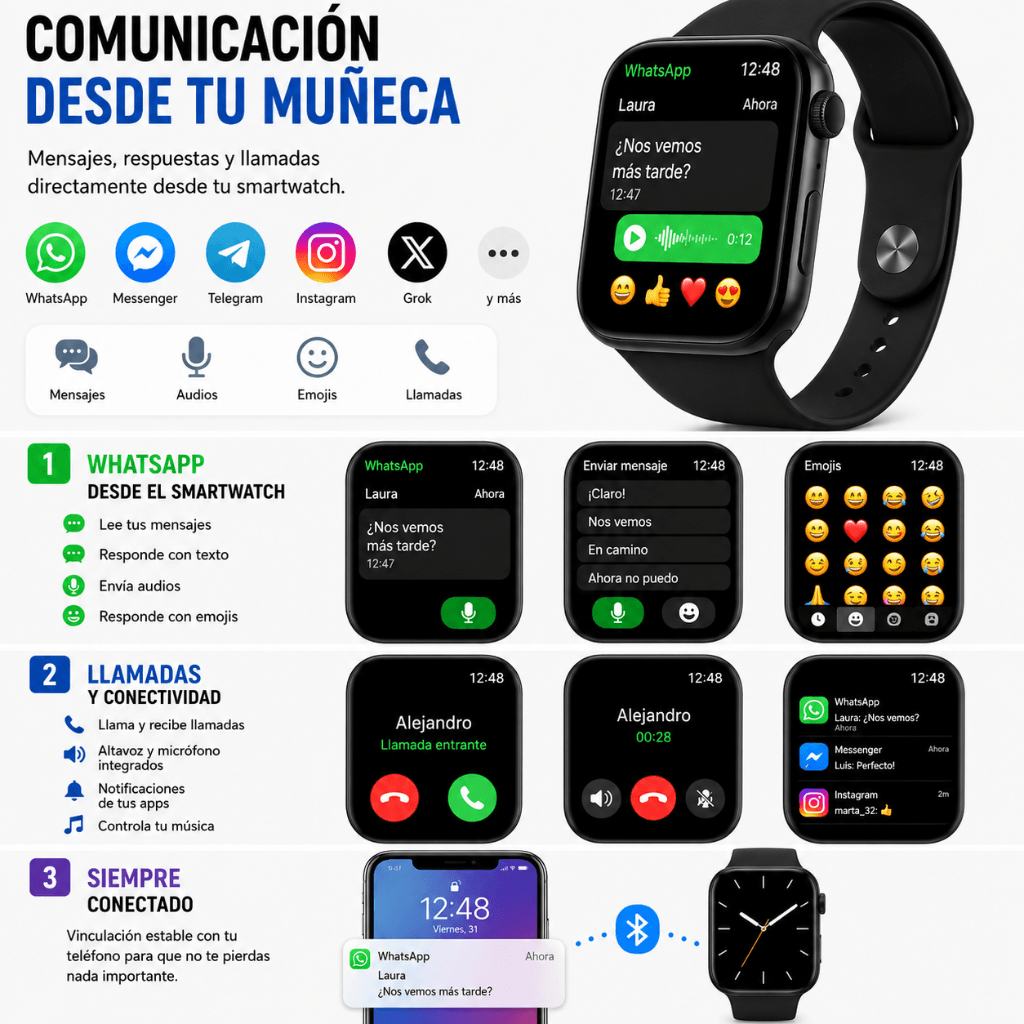 AUDIFONOS G-TIDE FUTURE LOOPS + SMARTWATCH MICROWEAR WATCH S11 — imagen 6