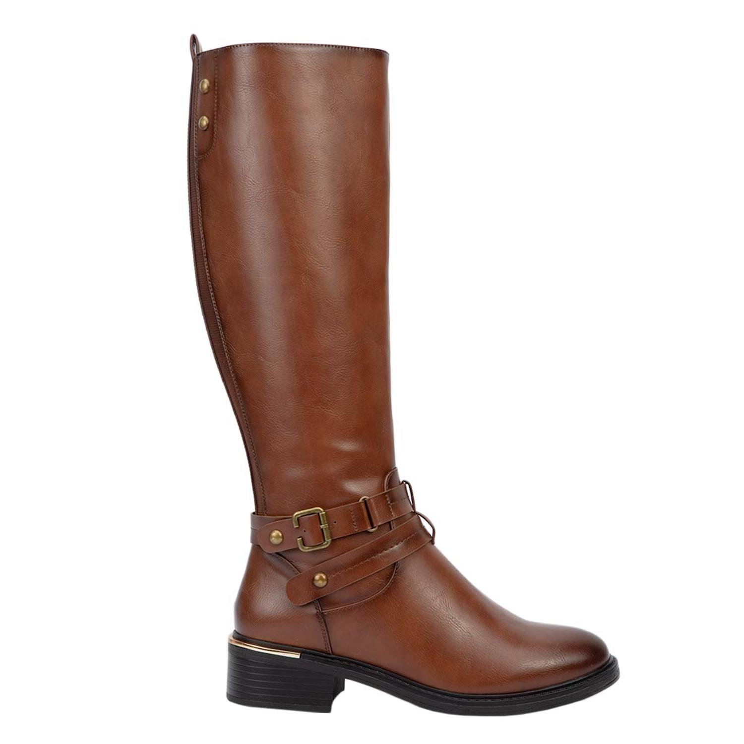 BOTA DAMA GOODYEAR ALTA HEBILLA METALICA 4.5Cm 1044133 — imagen 1