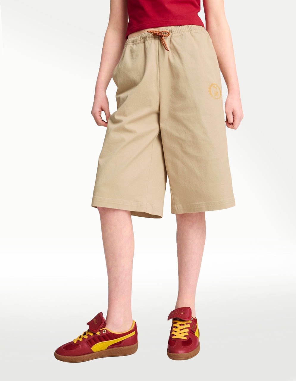 Short Puma X Harry Potter Relaxed Beige - Niño — imagen 2