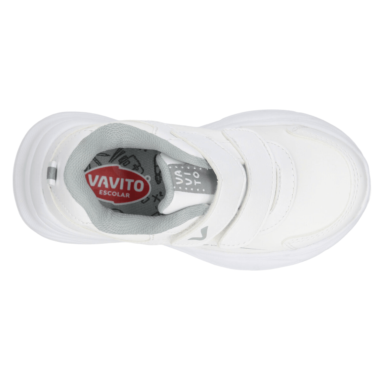 Tenis Vavito Niño Escolar Blanco Infantil T18-22 — imagen 8