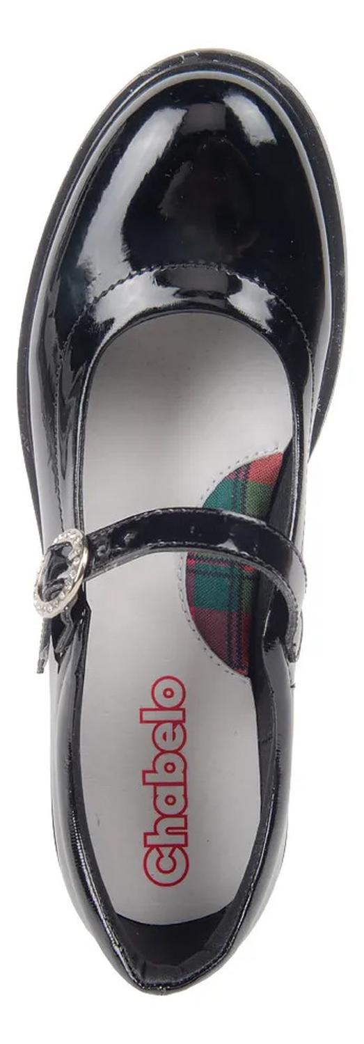 Zapato Escolar Zapatos Chabelo Niña Liso 1337385 — imagen 3