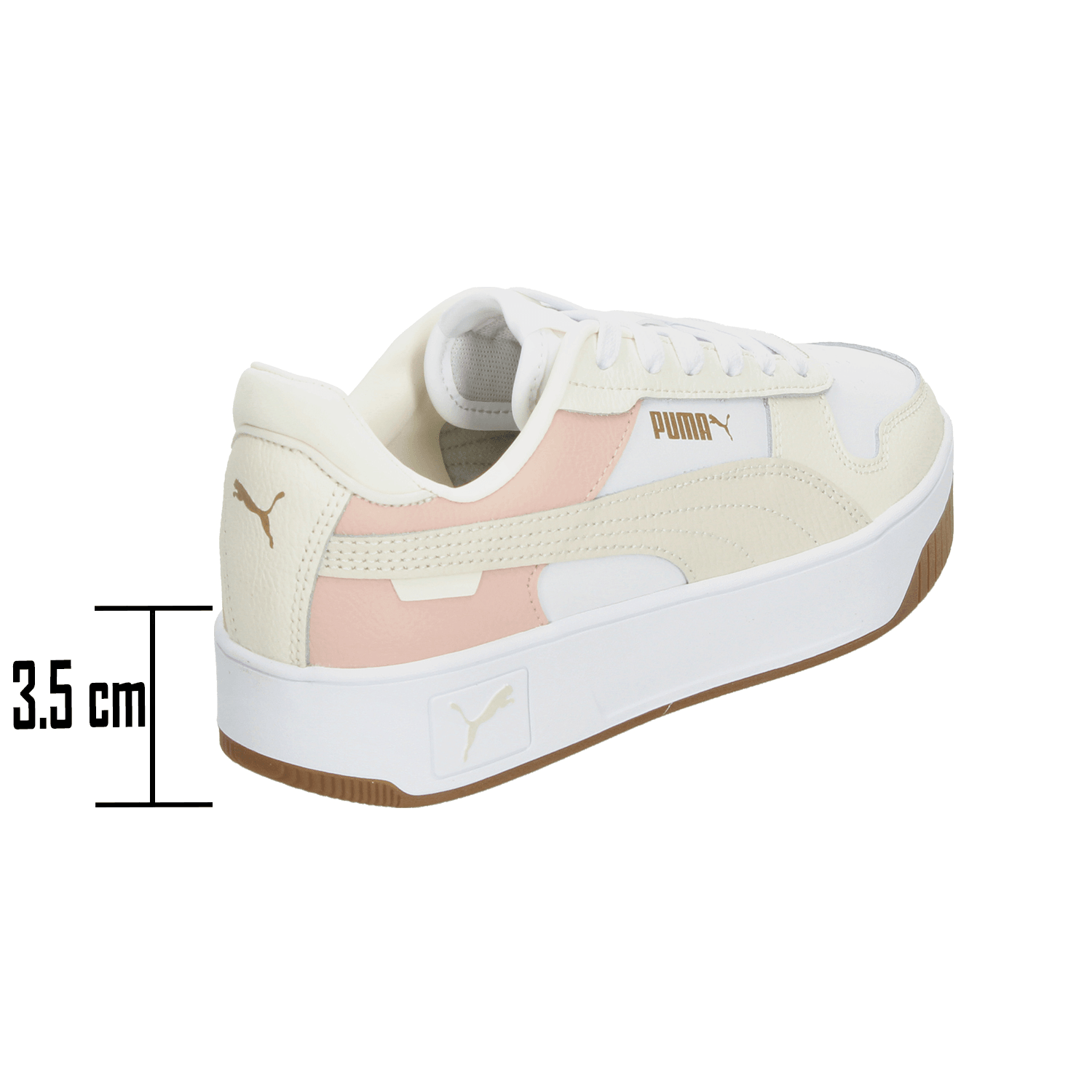 Tenis Puma Carina Street Dama Casual Blanco Mujer — imagen 3