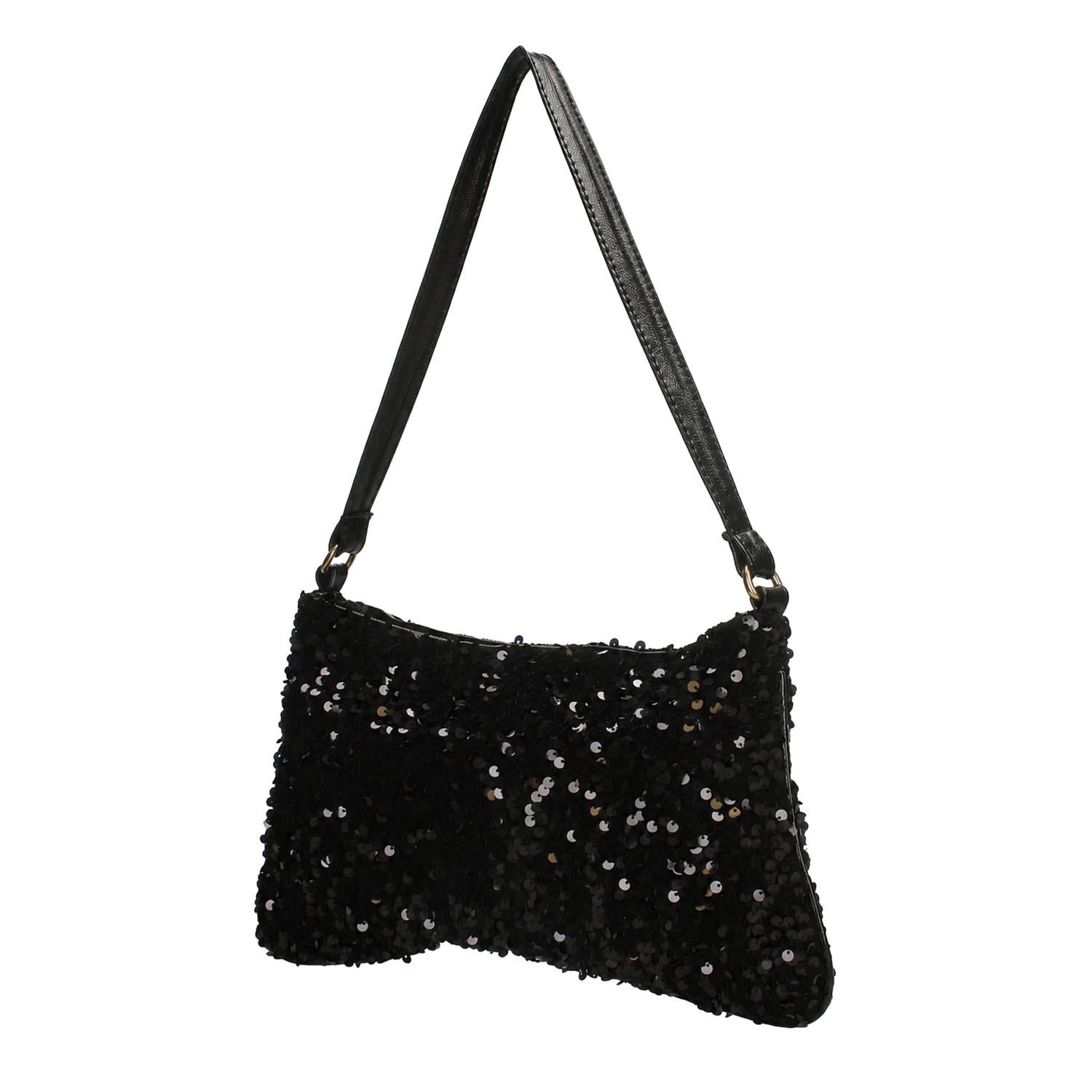 Bolsa Dama Felianna Negro Fiesta Mujer — imagen 3