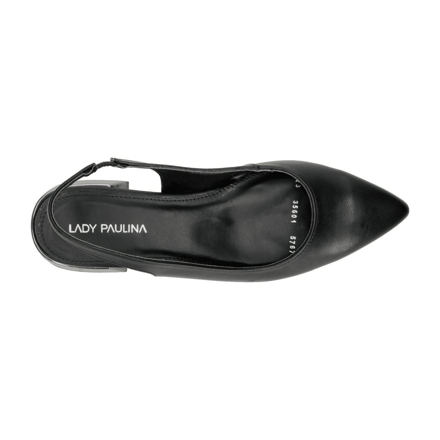 Flats Paulina Dama Casual Formal Elástico Negro Mujer — imagen 8