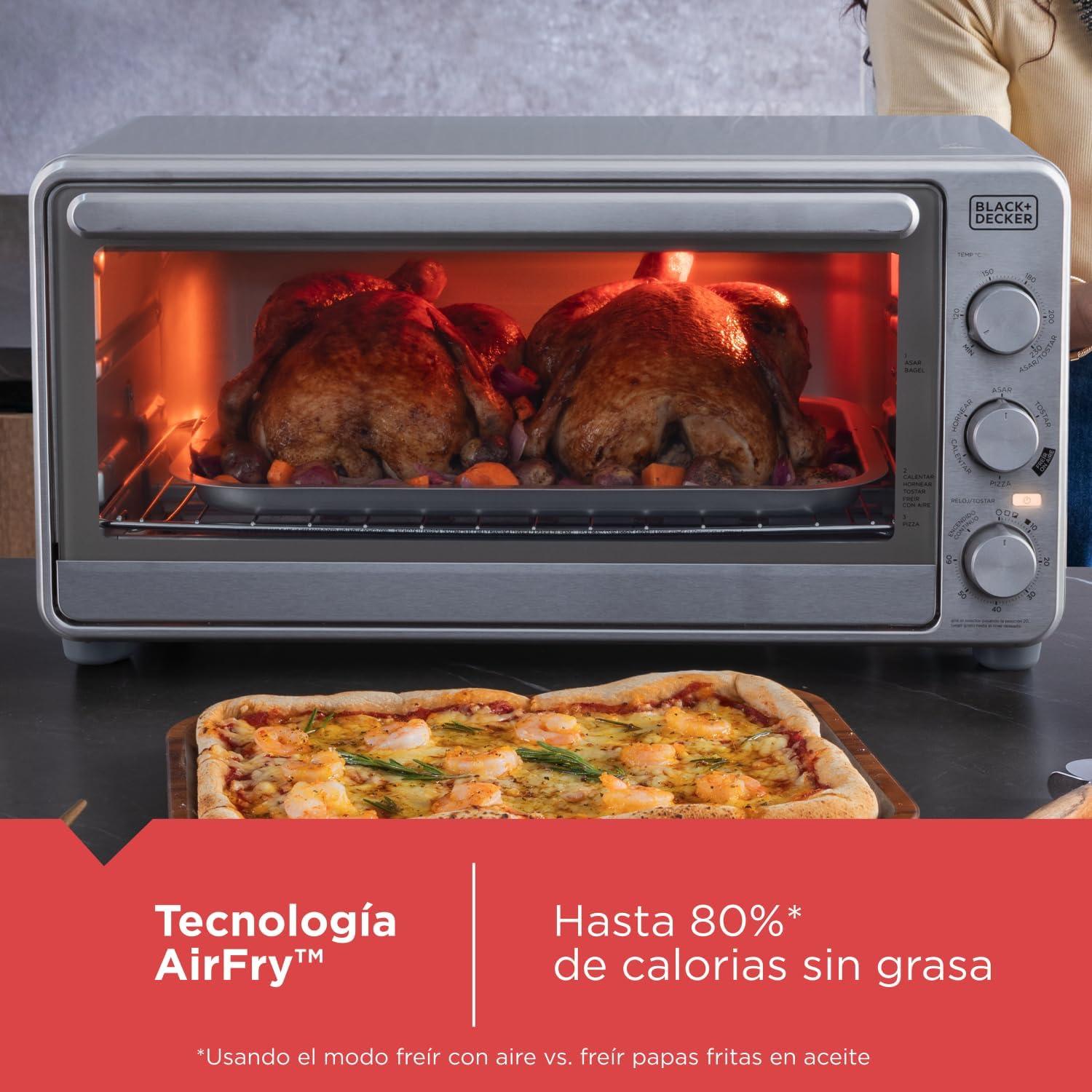 Horno Tostador Freidor de Aire Black+Decker TO82350SDLA 32 L — imagen 6