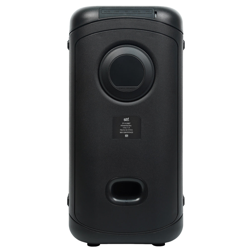 Bocina Portatil Allure 5x2 STF 20W 3hrs Uso Negro — imagen 7