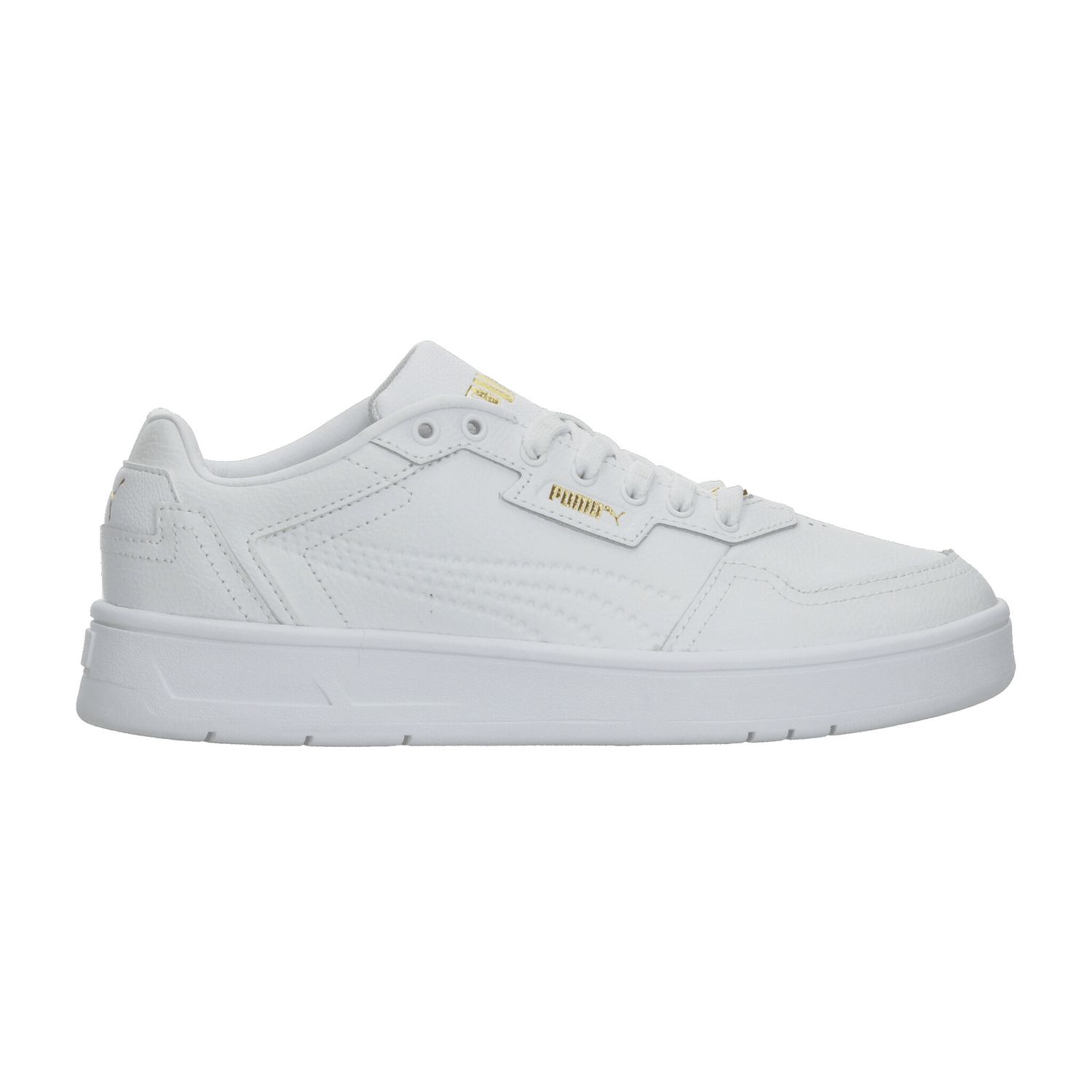 Tenis Puma Court Classic Dama Casual Blanco Mujer — imagen 1