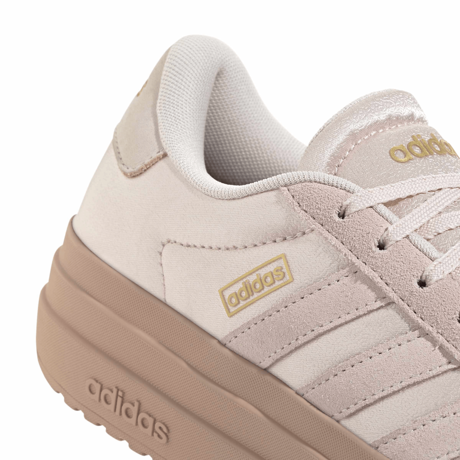 Tenis Adidas VL Court Bold Dama Casual Oro Rosa Mujer — imagen 6