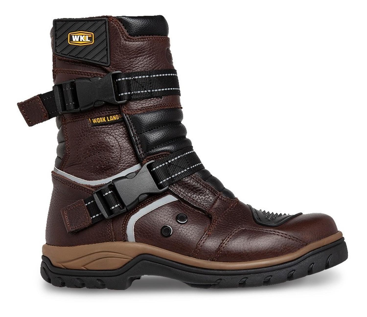 Botas Motociclista Biker 2.0 Cafe Chocolate — imagen 2